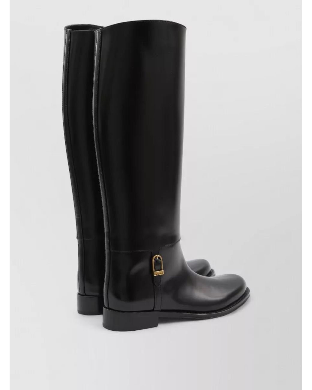 Saint Laurent Black Leather Julia Boots