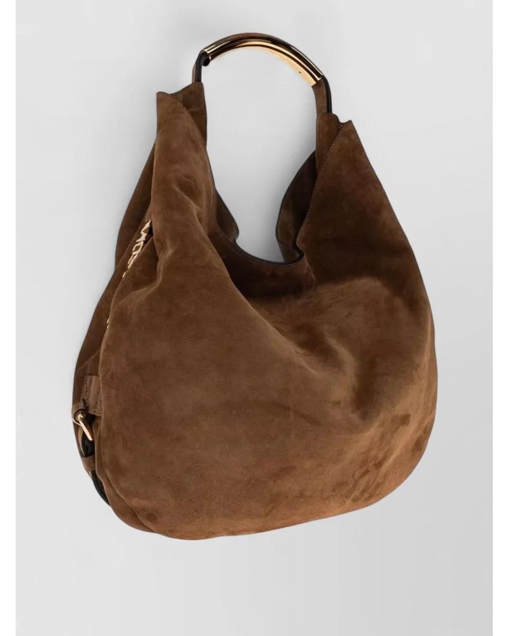 Moschino Brown Leather Tote Bag