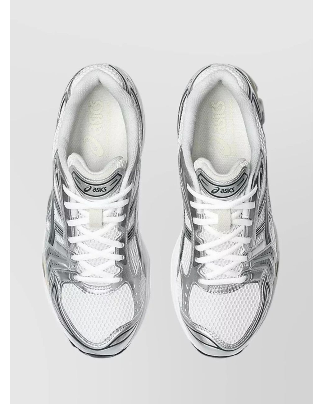 Asics Metallic Synthetic Leather Low-Top Sneakers