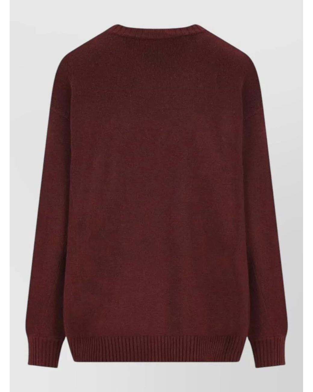 Max Mara Purple Wool Blend Fido Sweater