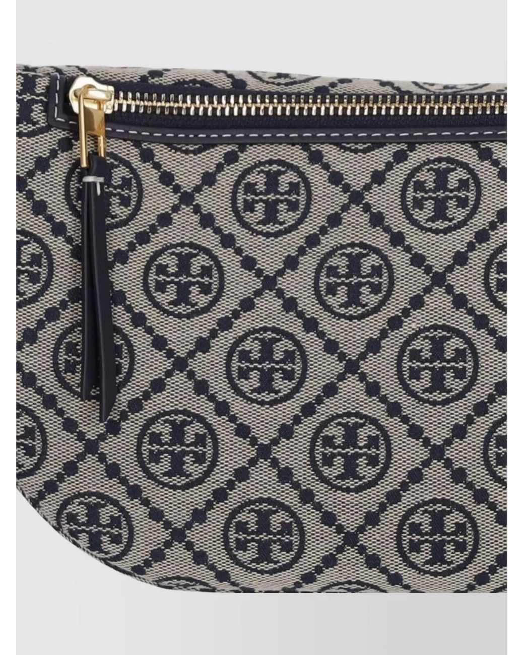 Tory Burch Gray T Monogram Belt Bag Shoulder Bag