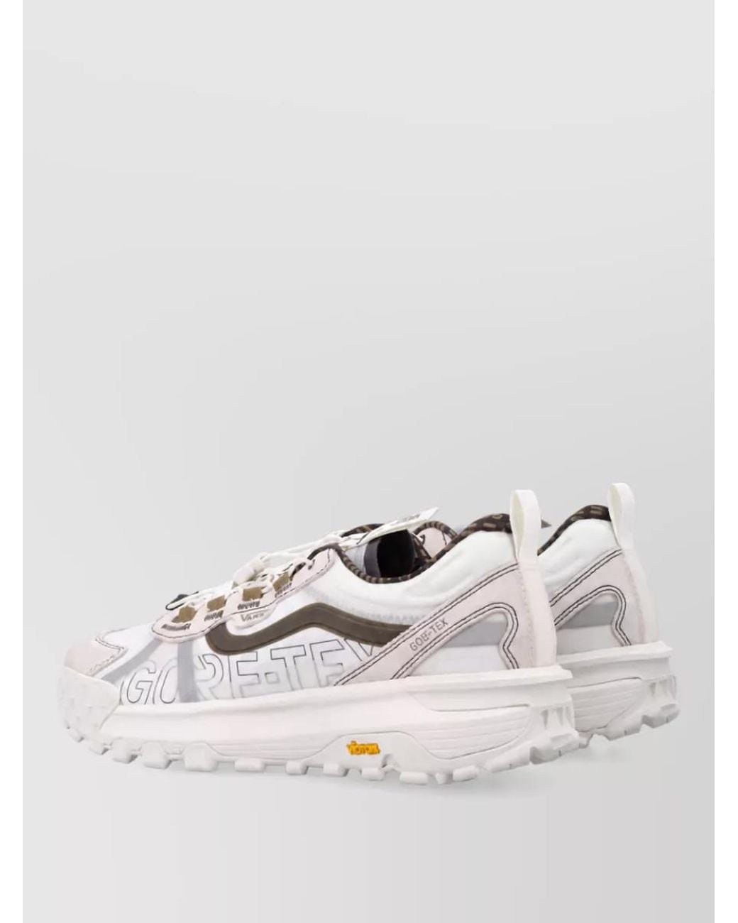 Vans White Gore-Tex Low-Top Lace-Up Shoes
