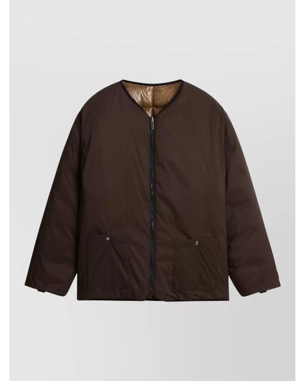 The North Face Brown Reversible Nylon Padded Jacket for men