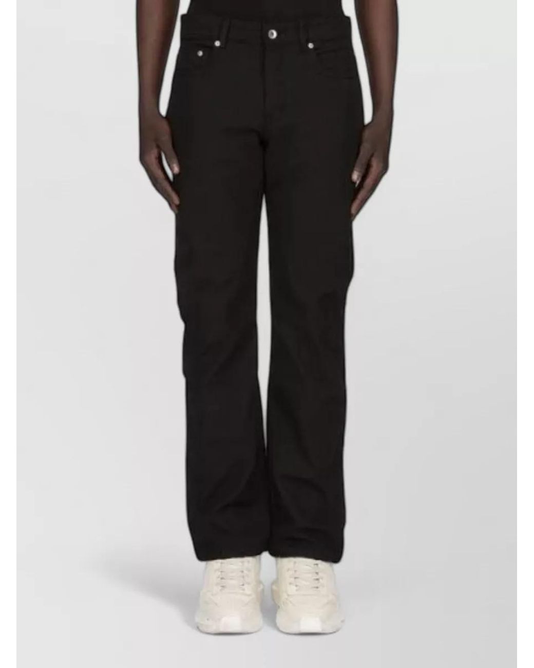 Rick Owens Black Denim Jeans for men