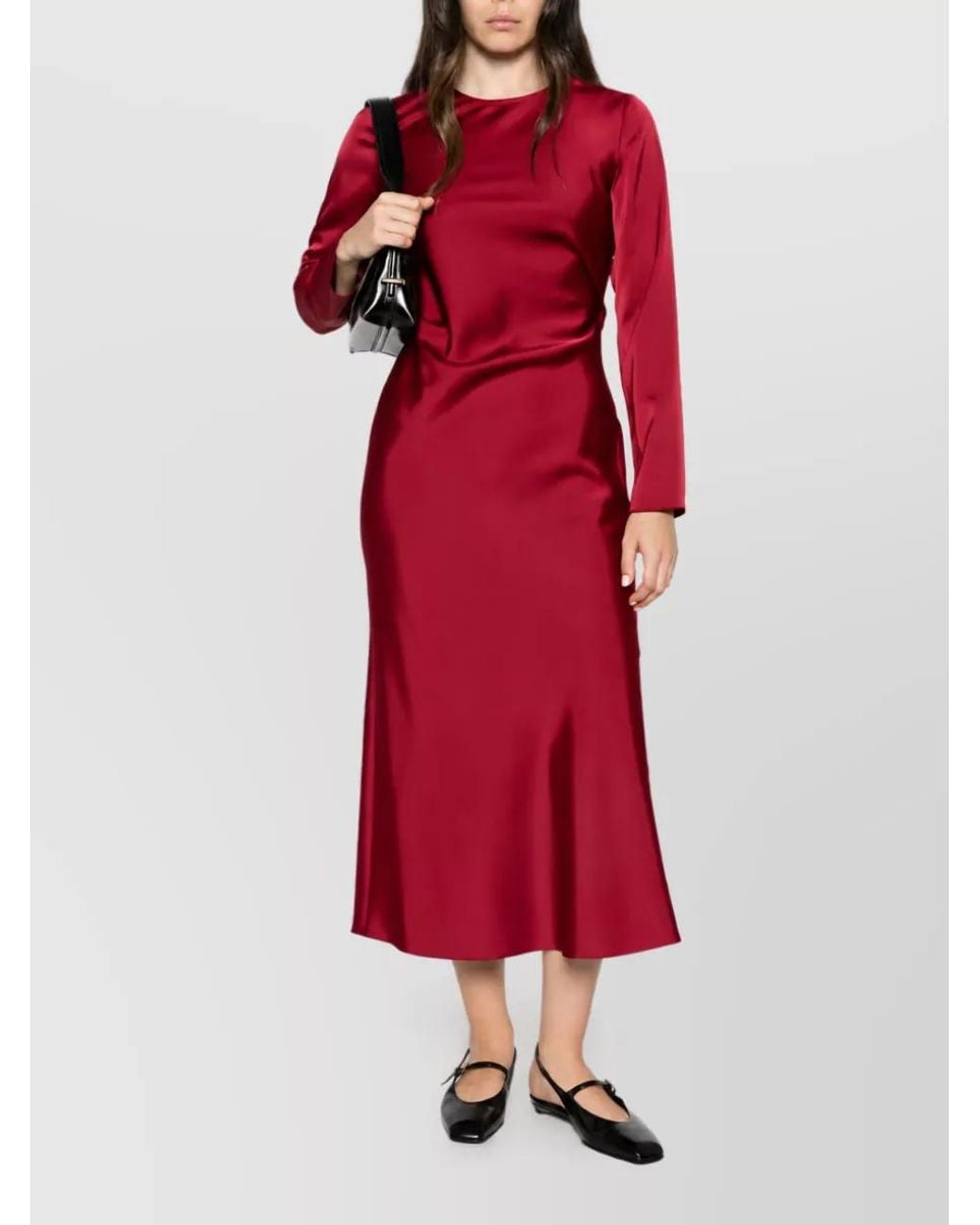 Emporio Armani Red Midi Dress