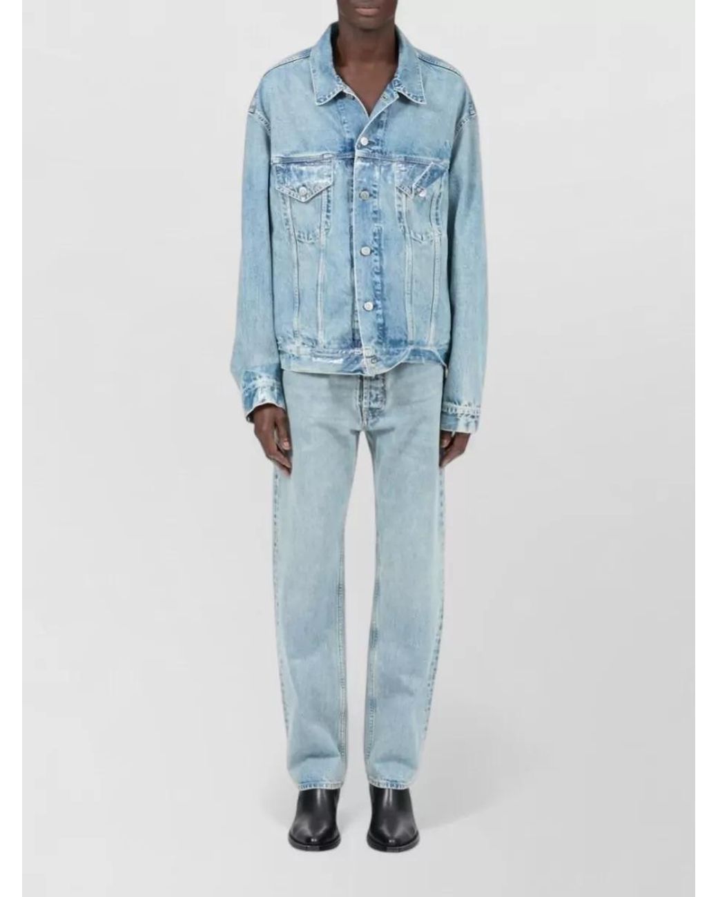 Maison Margiela Blue Denim Jacket for men