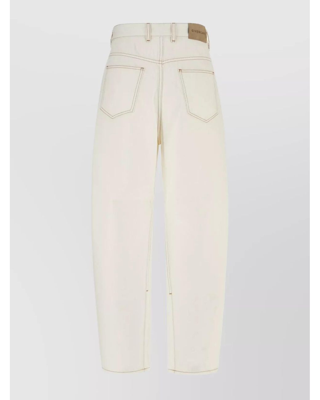 Givenchy Natural Denim Wide-Leg Jeans for men