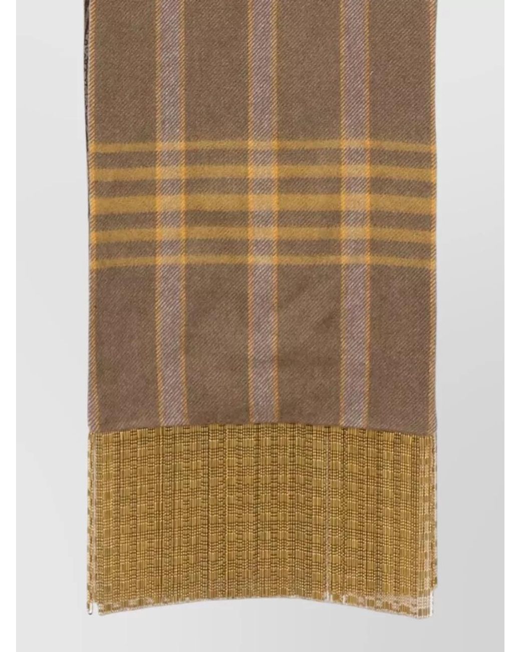 Etro Natural Wool Scarf