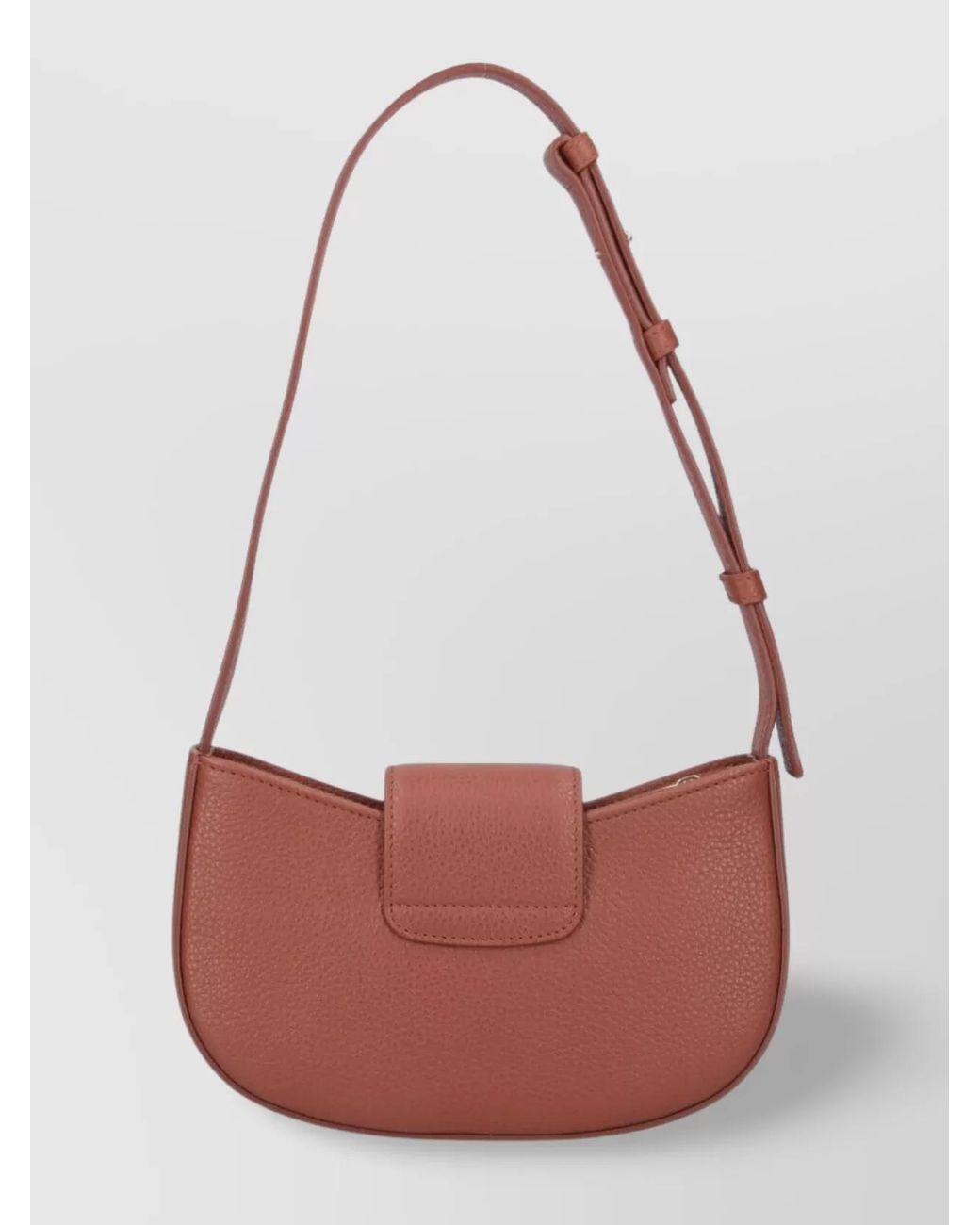 Ferragamo Red Gancini Mini Leather Shoulder Bag