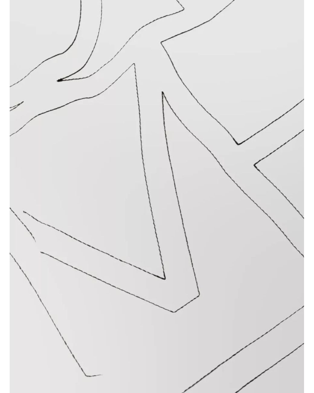 Totême White Monogram Wide-Leg High-Rise Pajama Trousers
