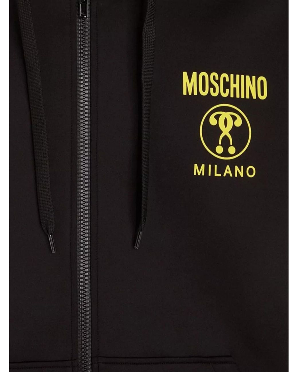 Moschino Black Logo Hoodie for men