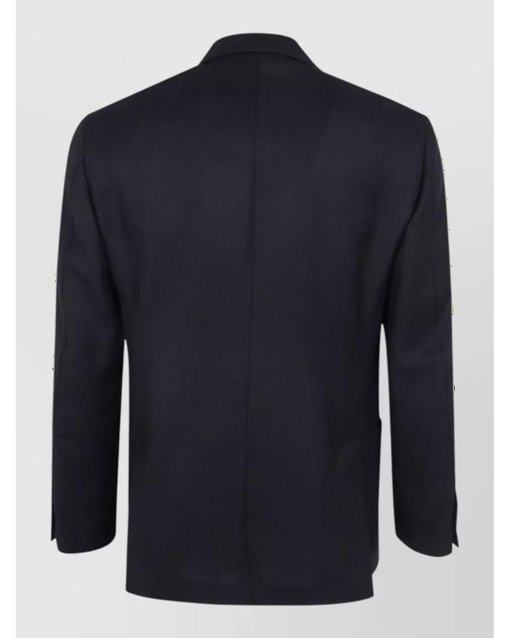 Lardini Blue Virgin Wool Suit Jacket for men
