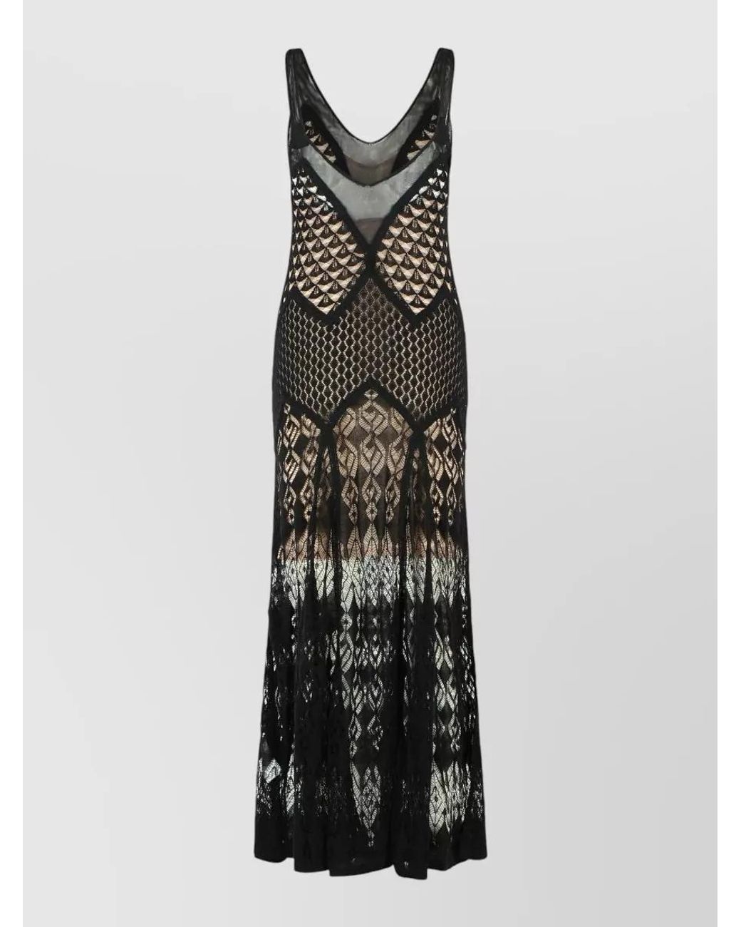 Blumarine White Maxi Dress