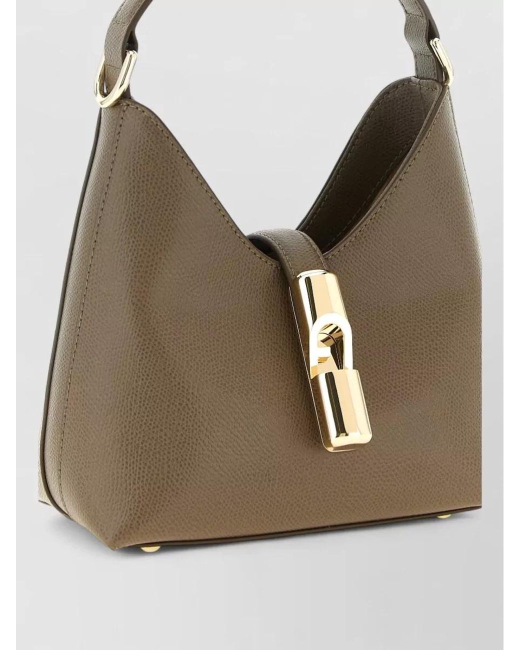 Furla Multicolor Mini Textured Leather Shoulder Bag
