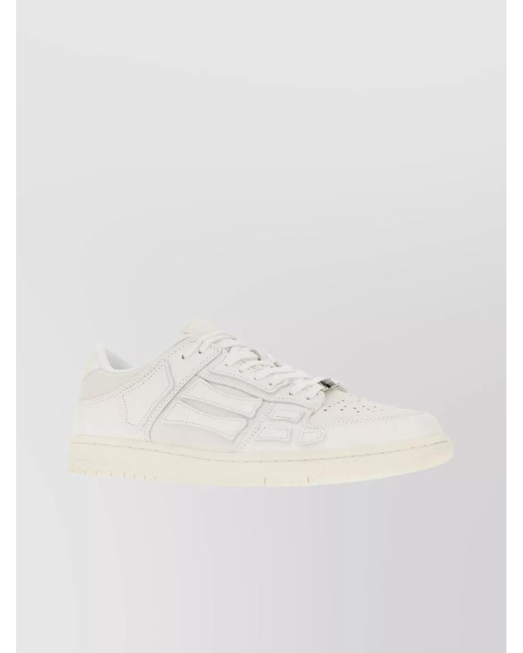Amiri White Leather Skel Sneakers for men