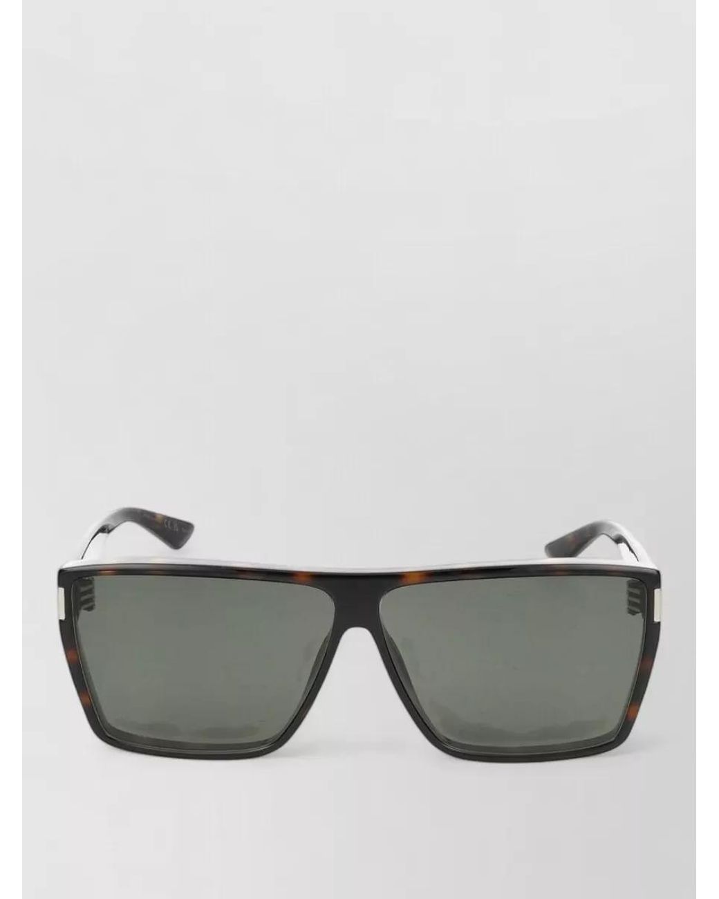 Saint Laurent Gray Square Sunglasses