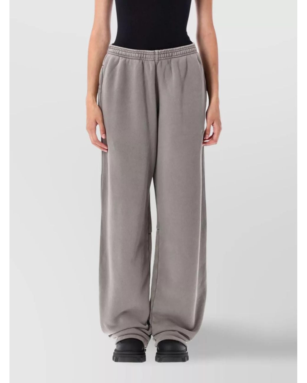Alexander Wang Gray Cotton Track Pants