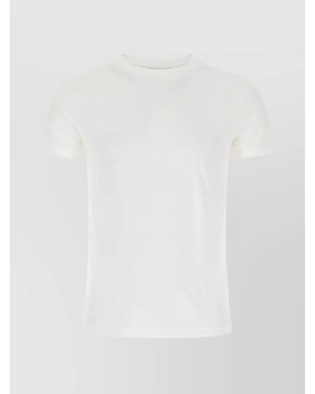 Prada White Cotton Ribbed Crew-Neck T-Shirt Set for men