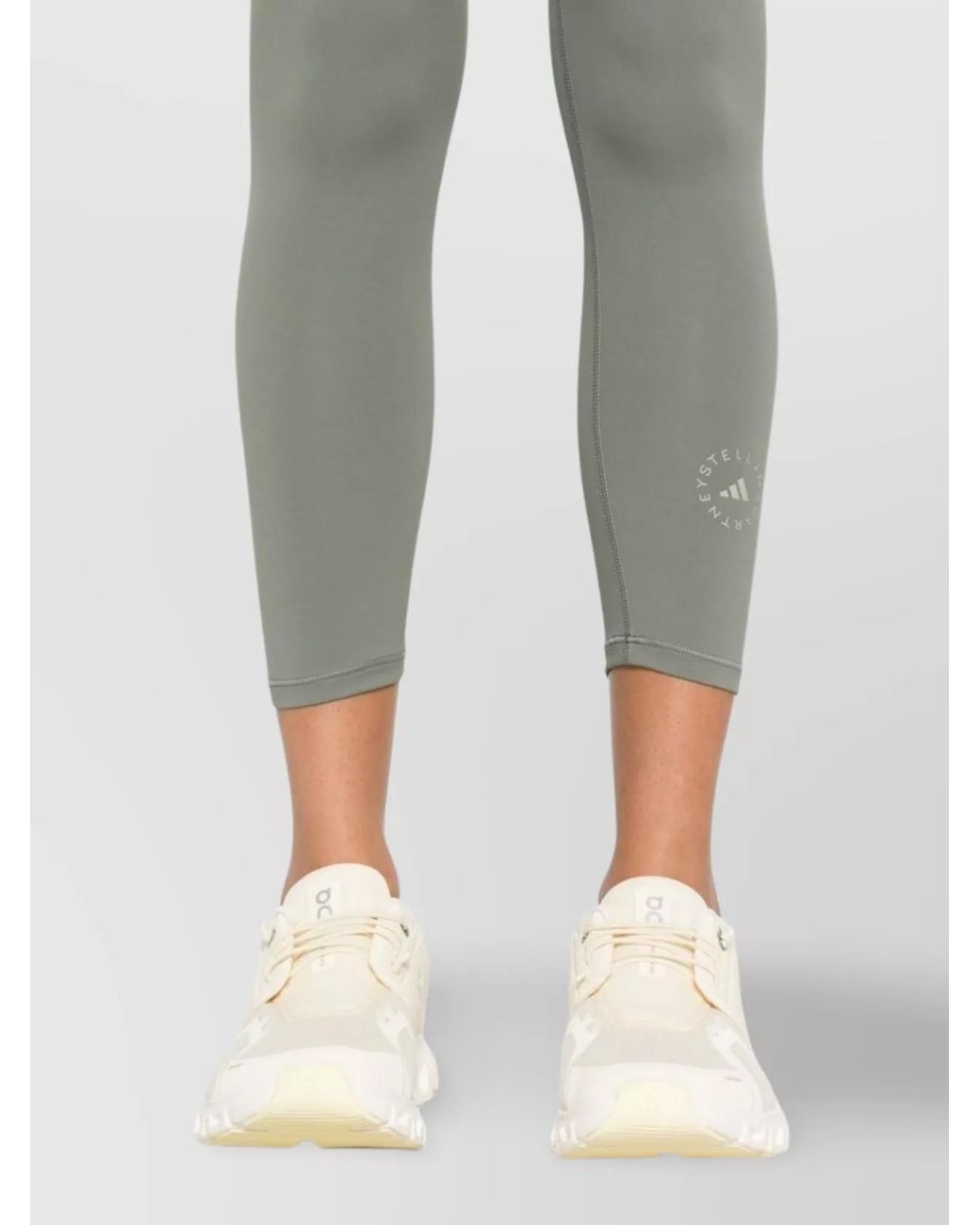 Adidas By Stella McCartney Multicolor High-Rise Logo Leggings
