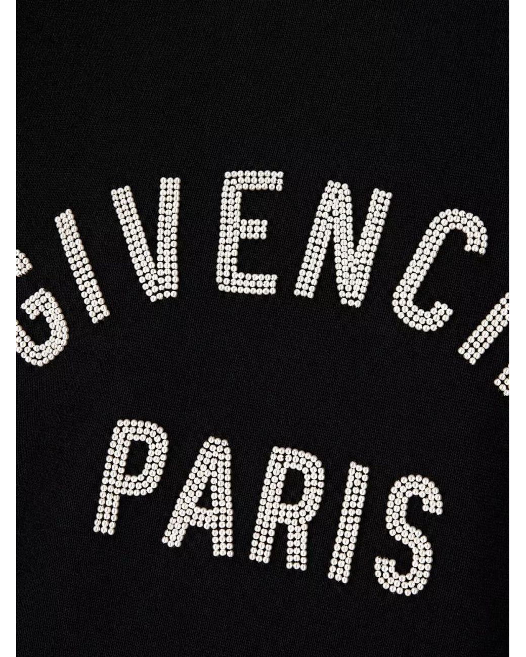 Givenchy Black Cotton T-Shirt for men