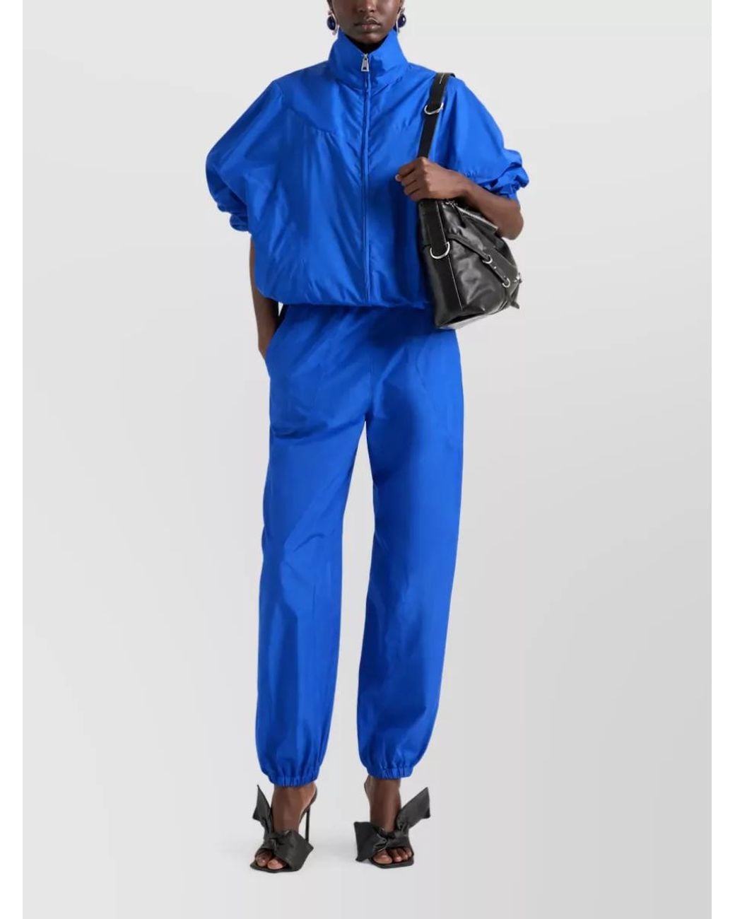 Givenchy Blue Relaxed-Fit Technical Jacket