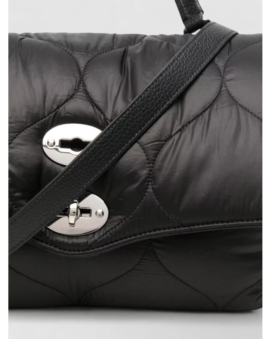 Zanellato Black Quilted Shoulder Bag