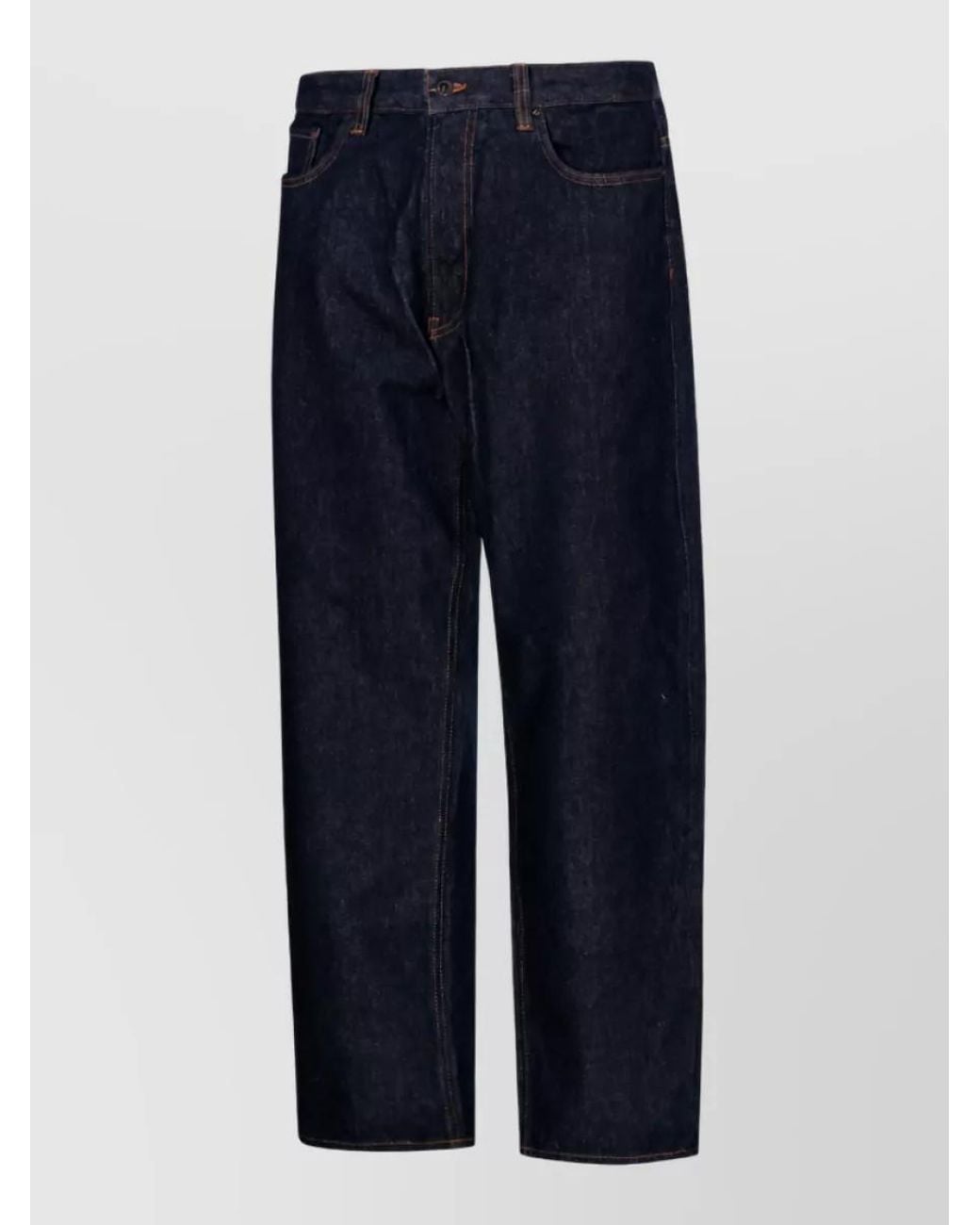 Emporio Armani Blue Denim Straight-Leg Jeans for men