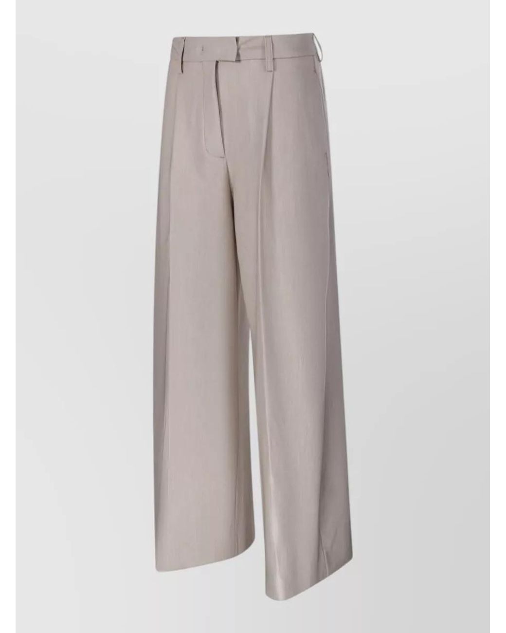 Thelatest White Wide-Leg Trousers