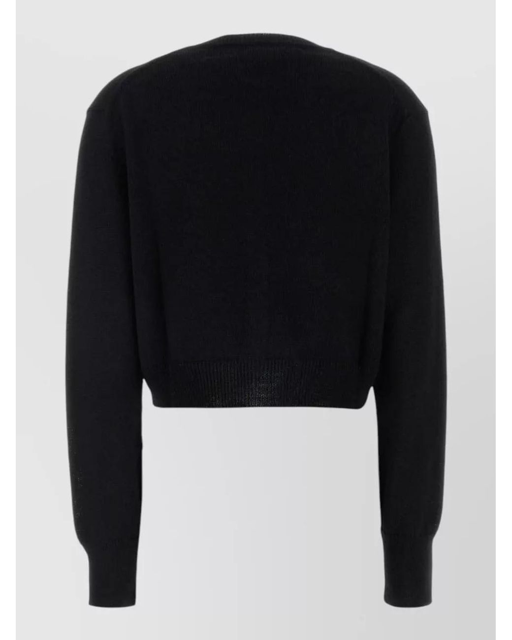 Our Legacy Black Linen Blend Cardigan