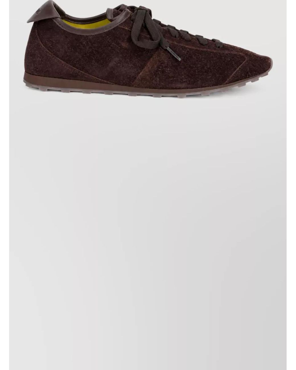 Jacquemus Black Suede Lace-Up Sneakers for men