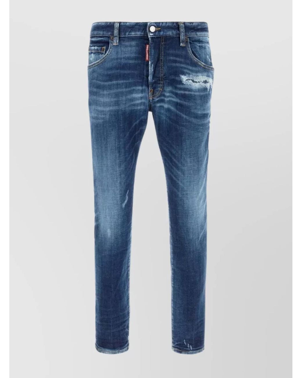 DSquared² Blue Denim Skinny Trousers for men