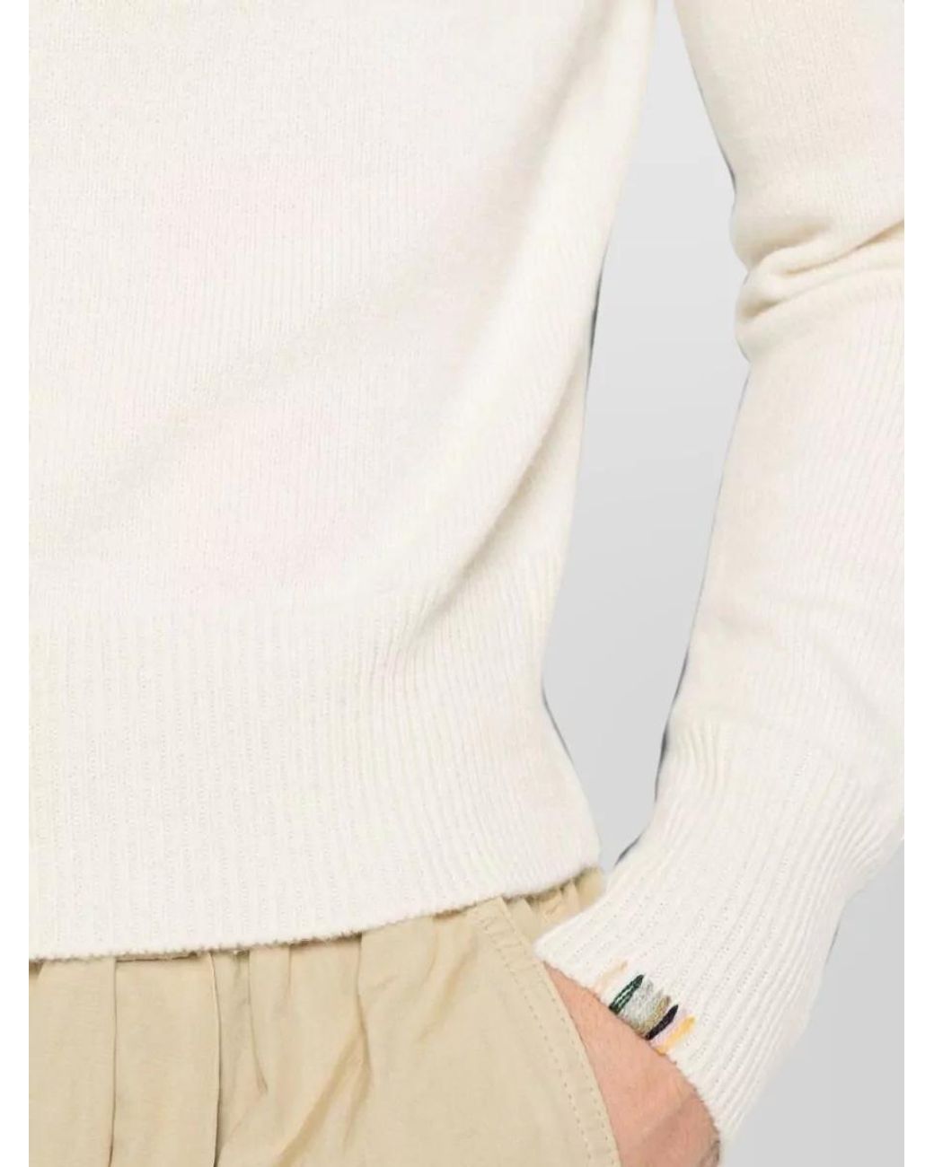 Extreme Cashmere Natural Cashmere Fine-Knit Round-Neck Long-Sleeve Cardigan