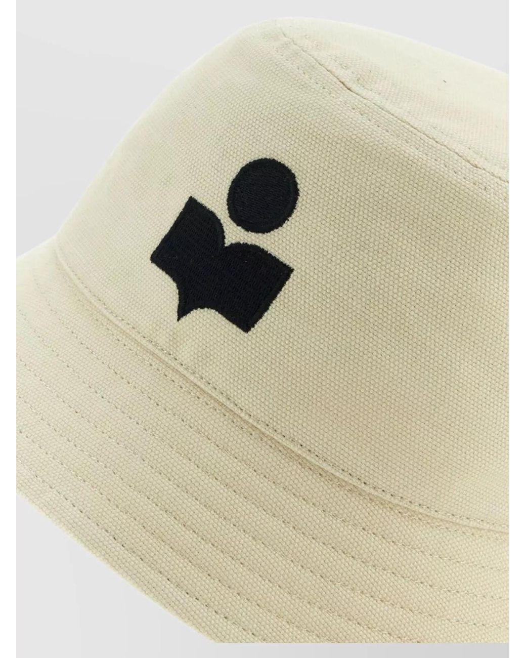 Isabel Marant Natural Cotton Bucket Hat