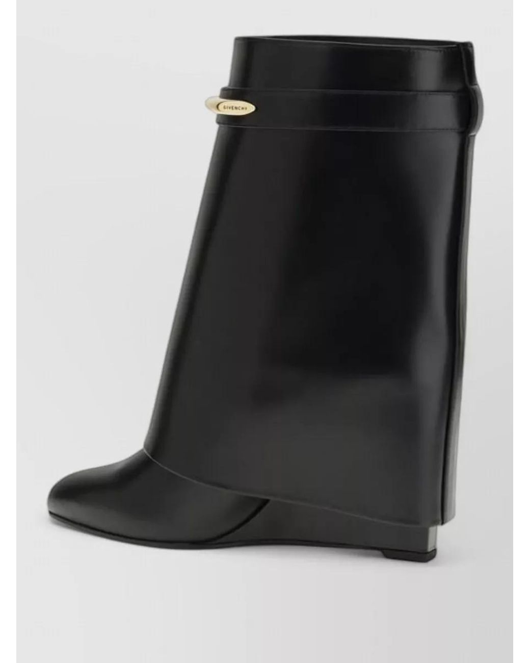Givenchy Black Calf Leather Ankle Boots