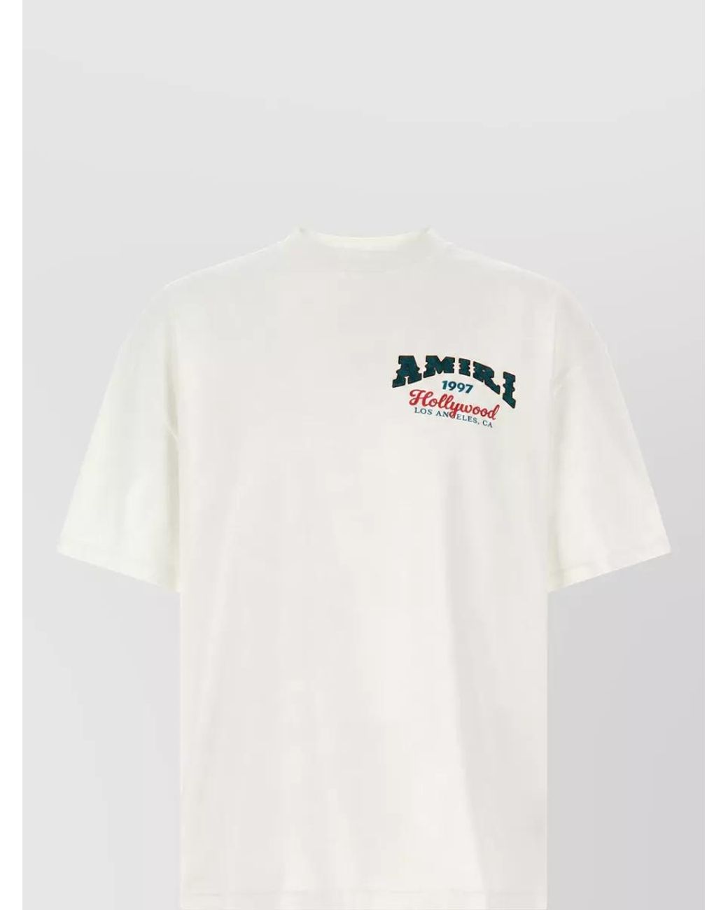 Amiri Natural Cotton Hollywood Graphic Print Oversized T-Shirt for men