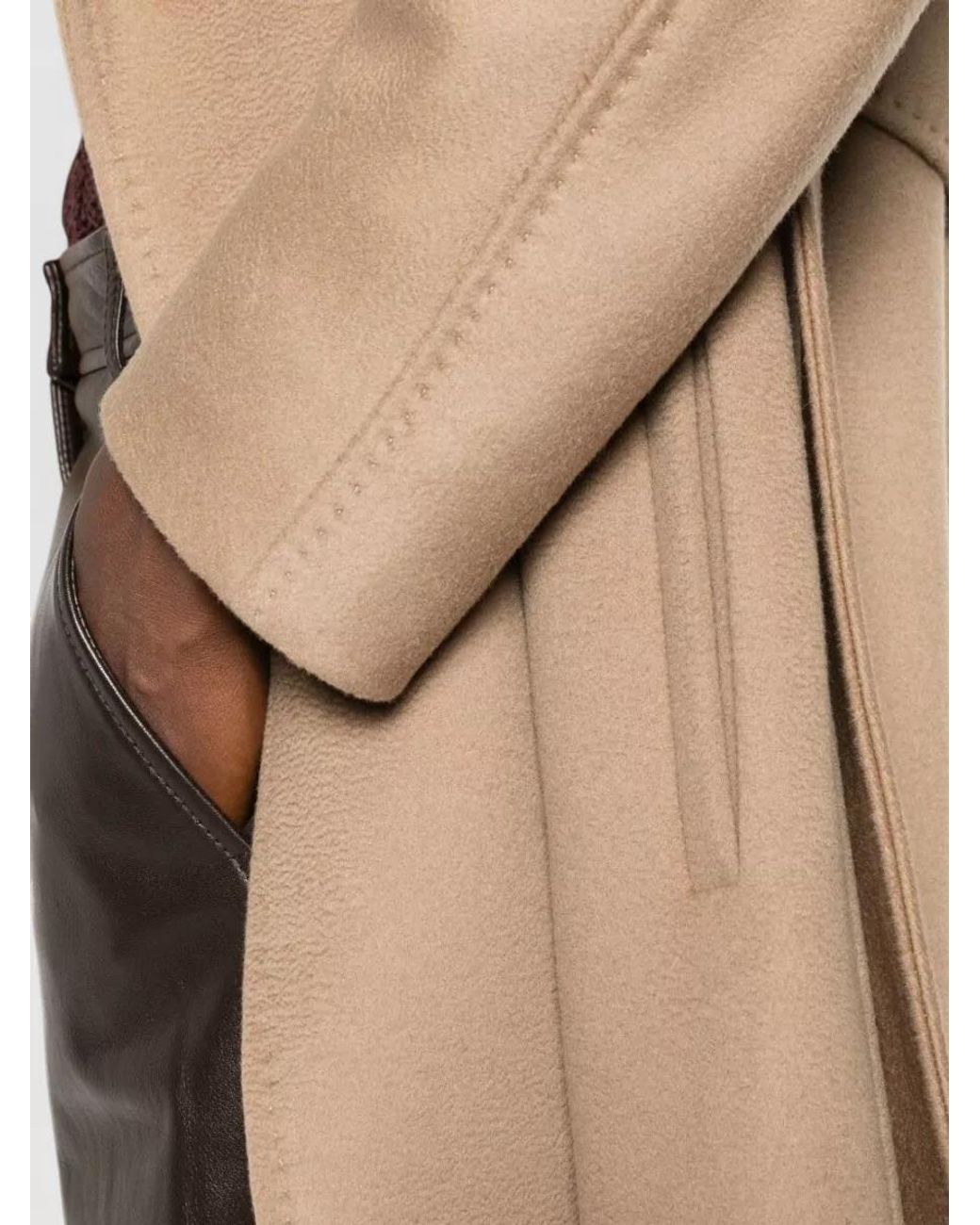 Max Mara Natural Virgin Wool Fitted Jacket
