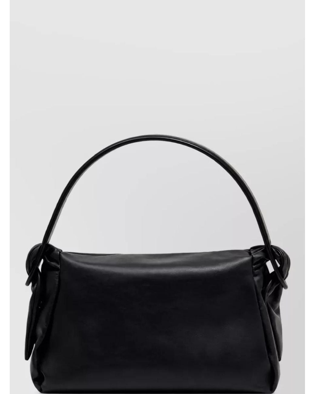 KENZO Black Large Leather Clutch Bag