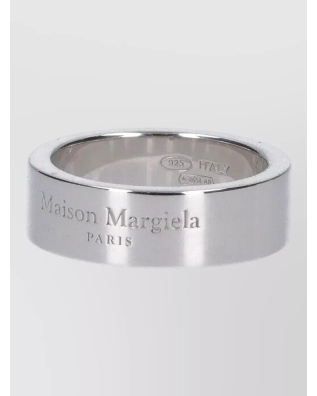 Maison Margiela Gray Logo Ring
