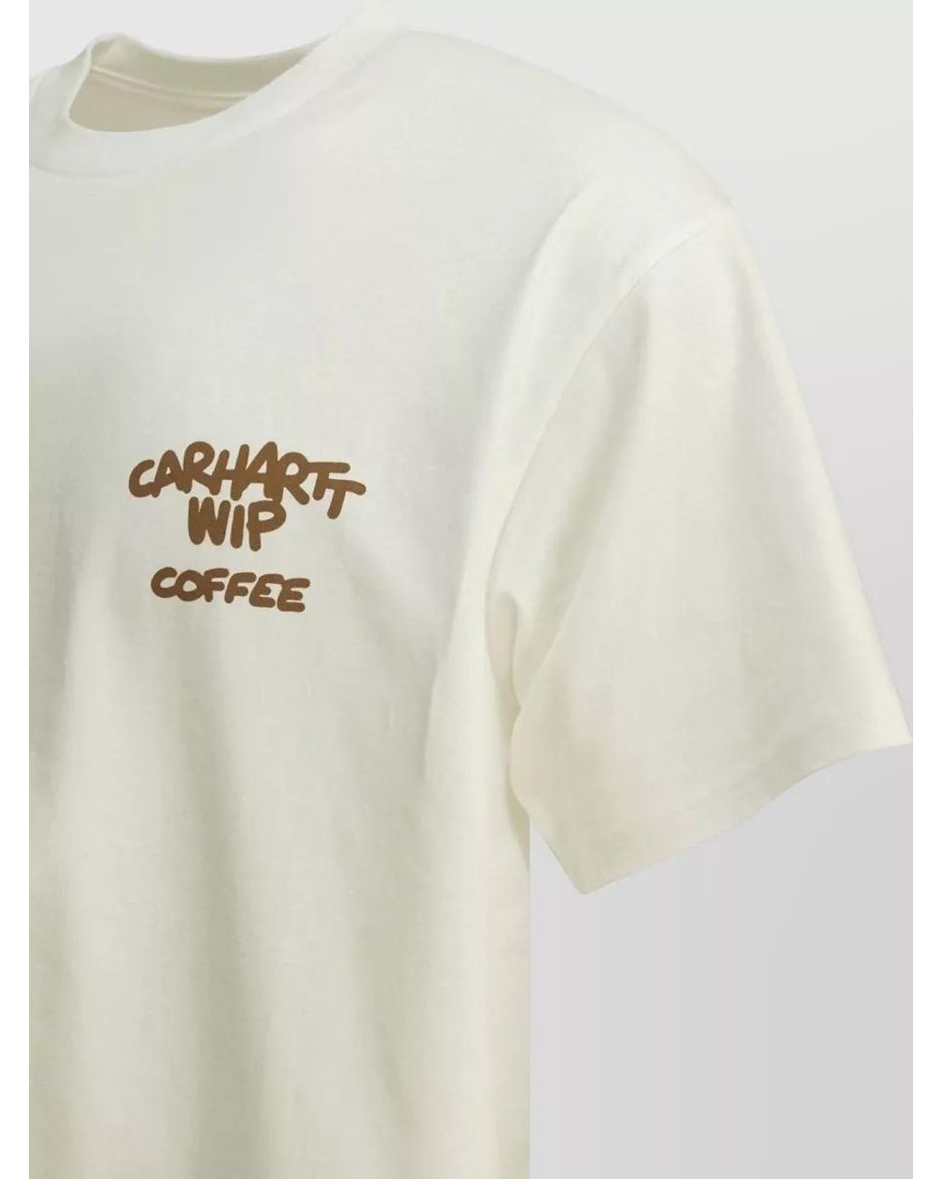 Carhartt White Short-Sleeve Cotton T-Shirt for men
