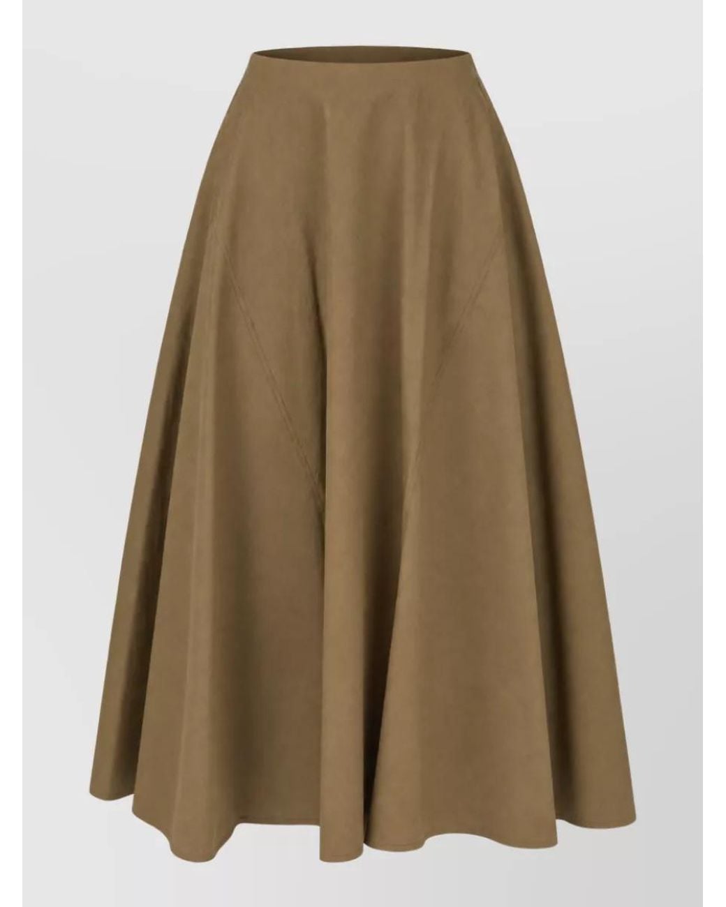 Tory Burch Natural A-Line Skirt