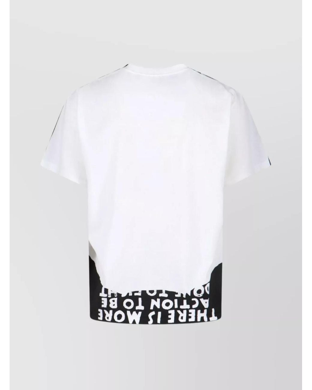 MM6 by Maison Margiela White Short-Sleeve Cotton T-Shirt for men