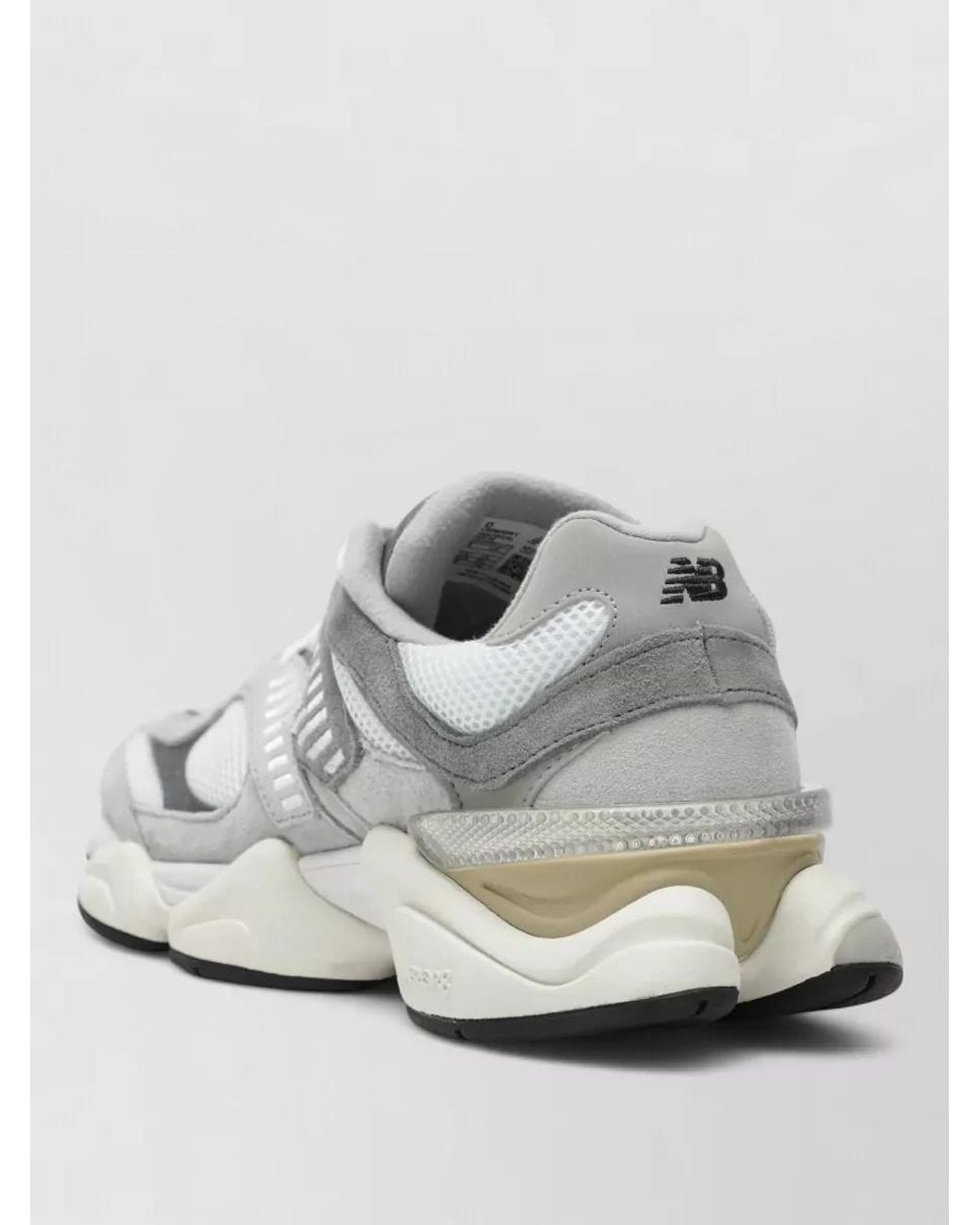 New Balance White Low-Top Sneakers