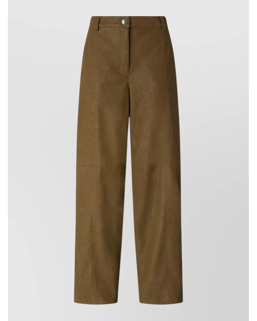 Pinko Natural Wide-Leg Trousers
