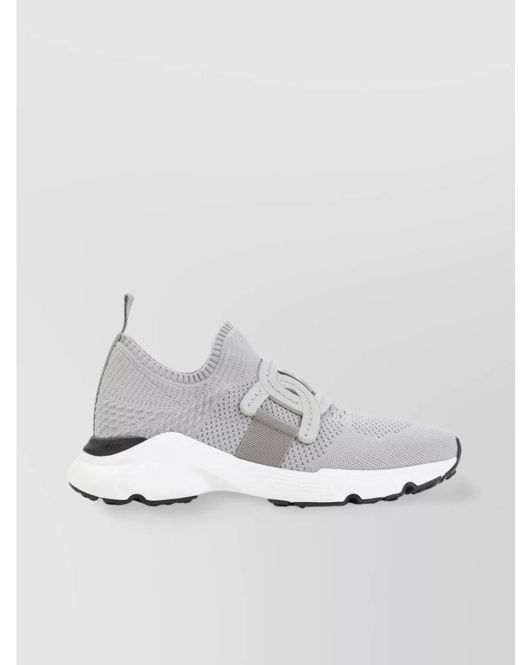 Tod's Metallic Textile Slip-On Sneakers