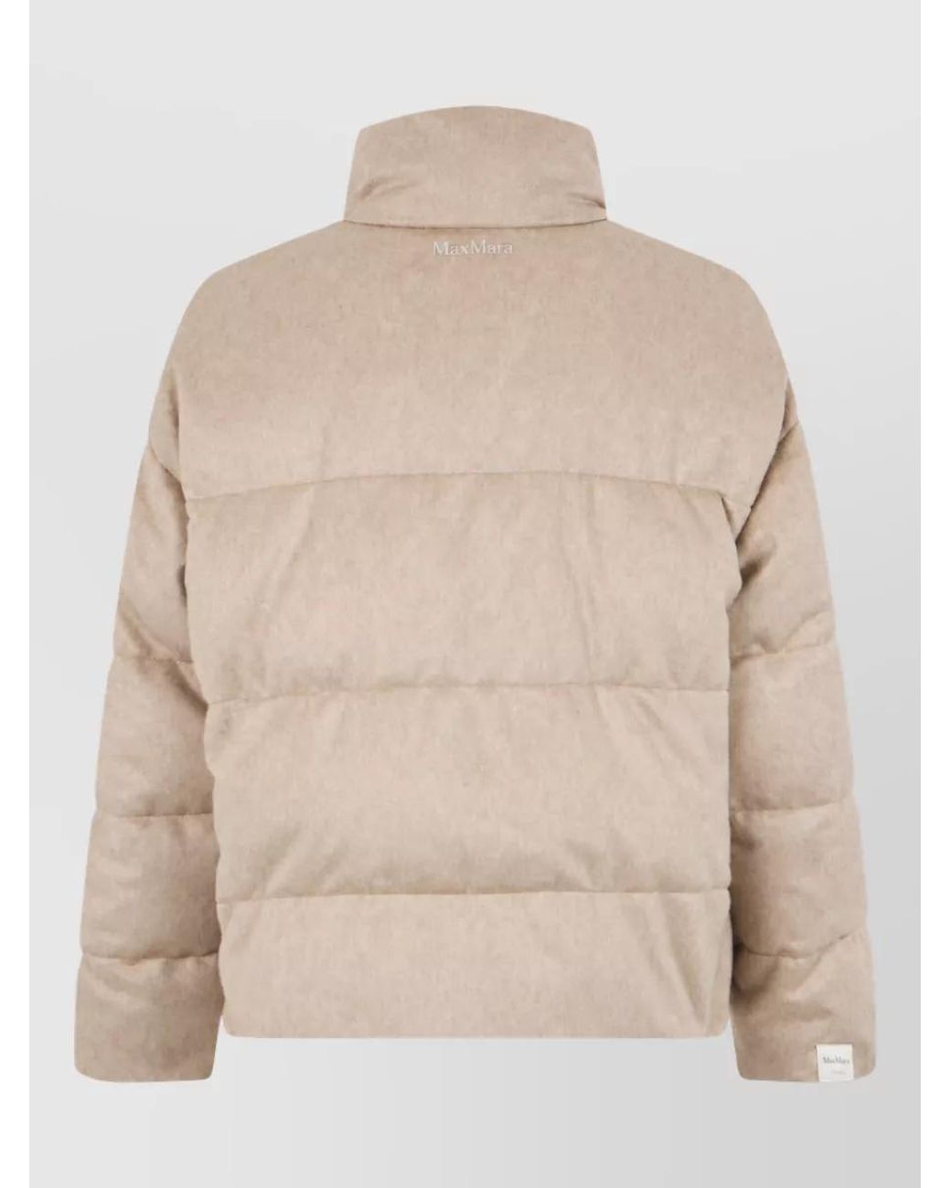 Max Mara Natural Reversible Padded Camel Hair Jacket