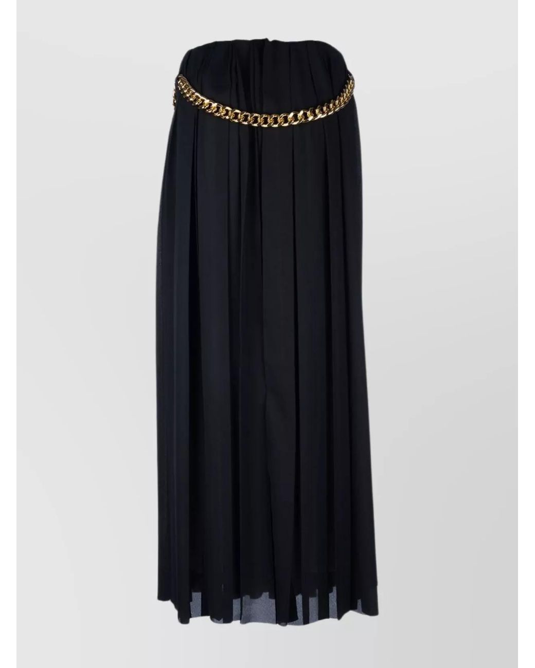 Balenciaga Black Pleated Skirt