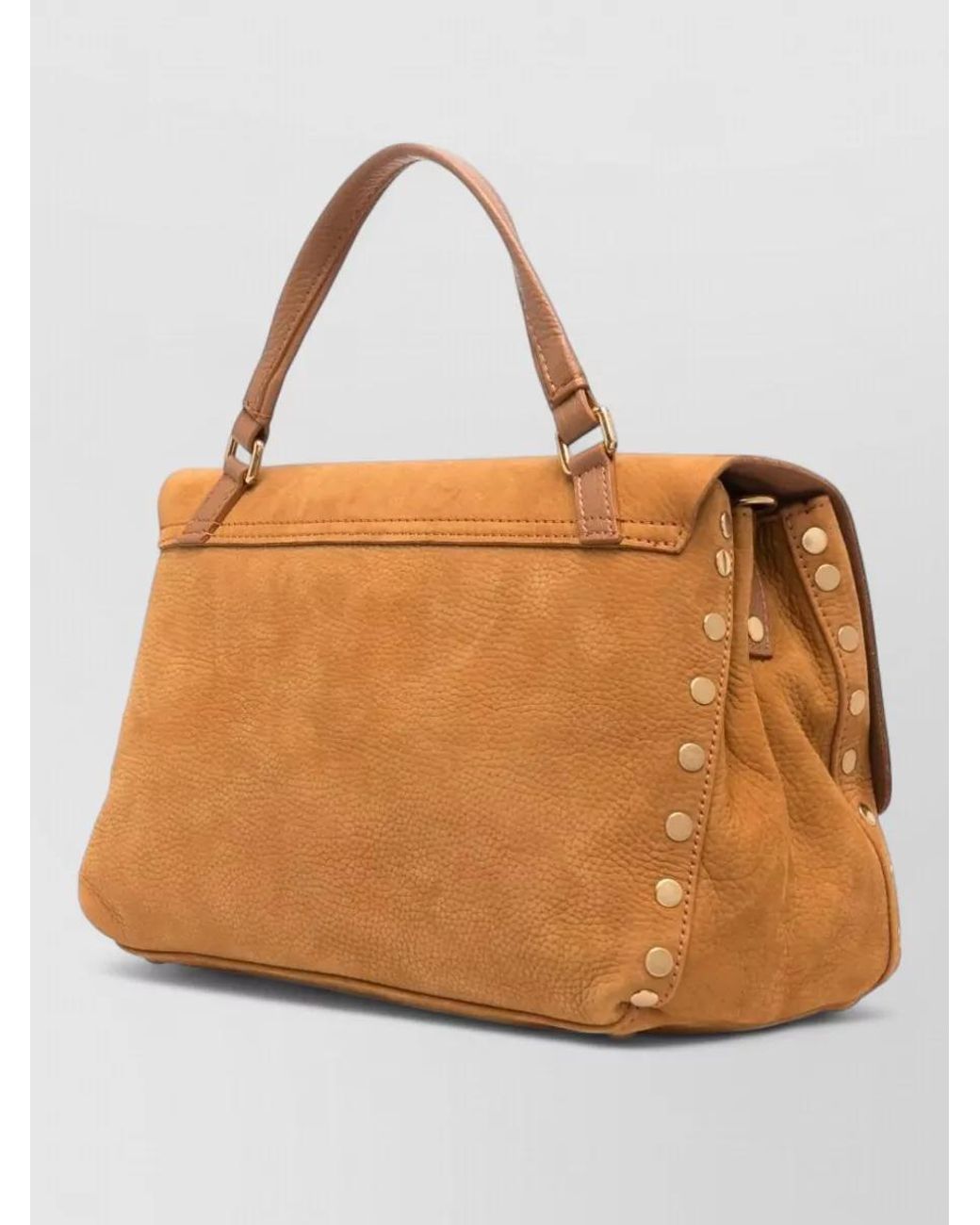 Zanellato Brown Suede Shoulder Bag