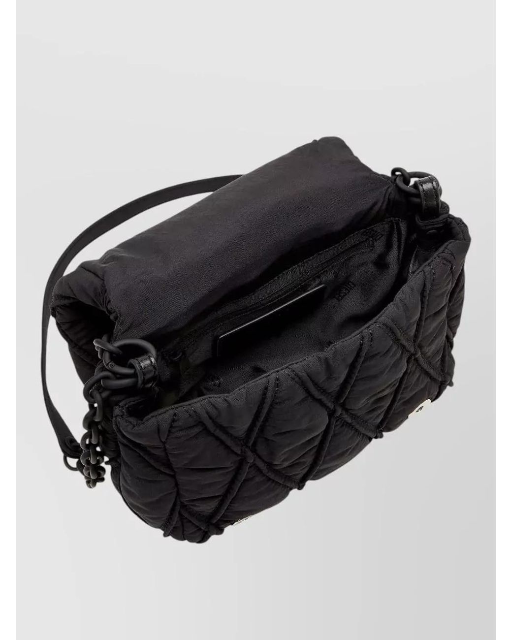 DIESEL Black Charm-D 1Dr Cross-Body Bag