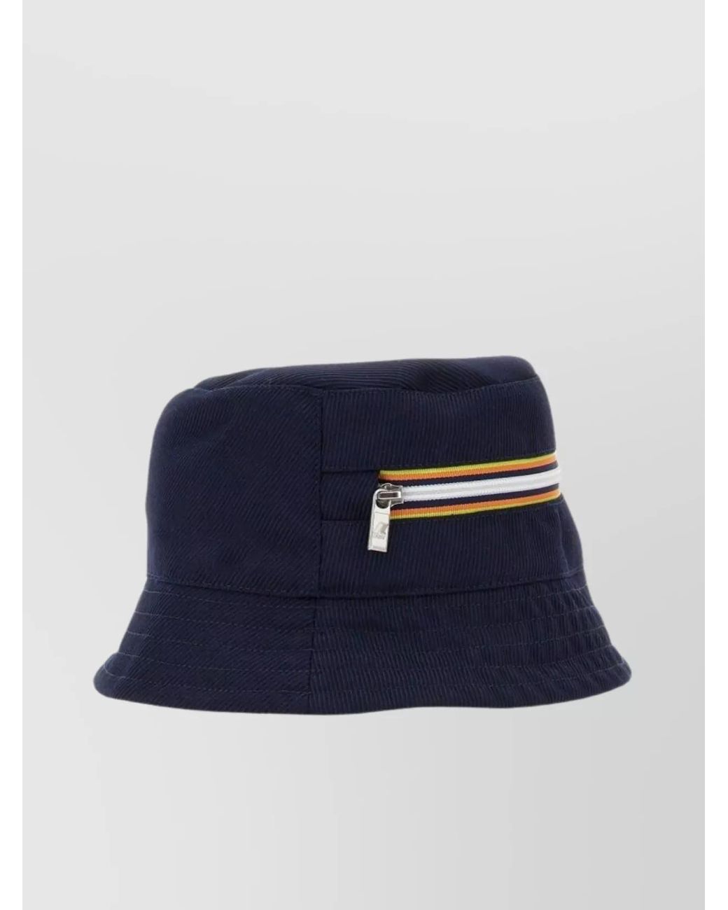 K-Way Blue Bucket Hat for men