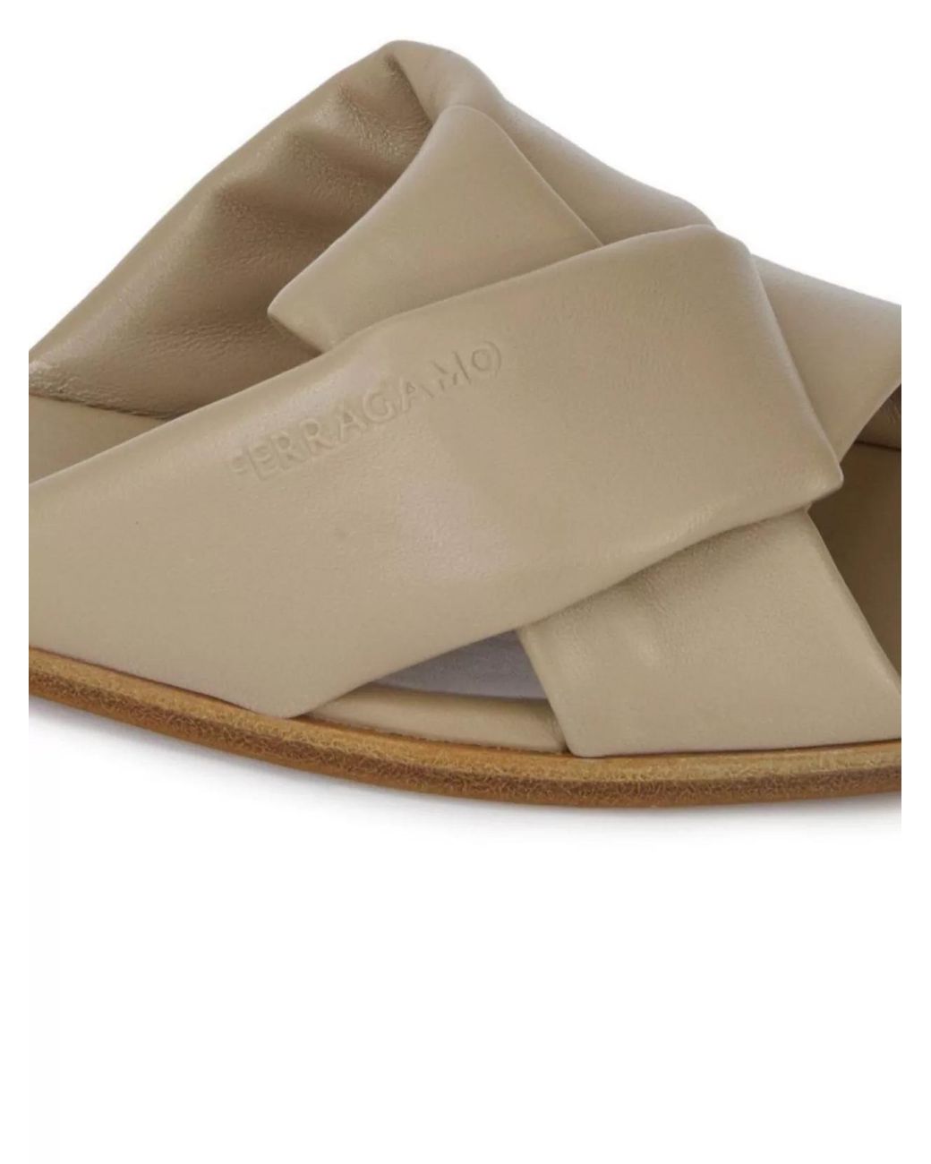 Ferragamo Multicolor Leather Slippers